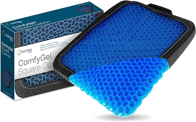 HEALTHMATE Comfy Gel Cushion Gel Seat Cushion by HealthMate+Products+by+Wagan