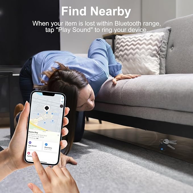 Bluetooth Tracker Tag 4 Pack, Work - Image 3