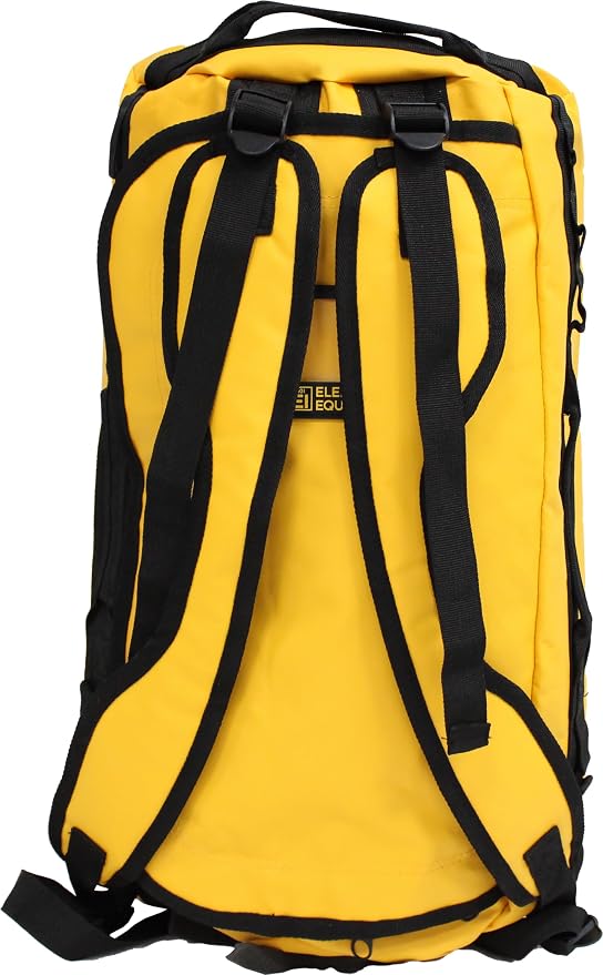 Element Equipment Trailhead Duffel Bag Shoulder Straps Waterproof Yellow Medium - Image 4
