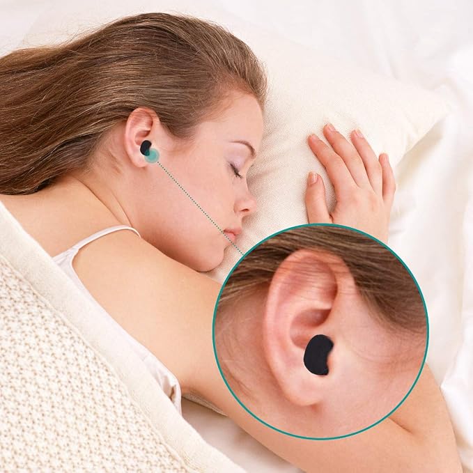 30 Pair Earplugs for Noise Cancelling Noise Blocking Ultra Soft Ear Plugs for - Image 4