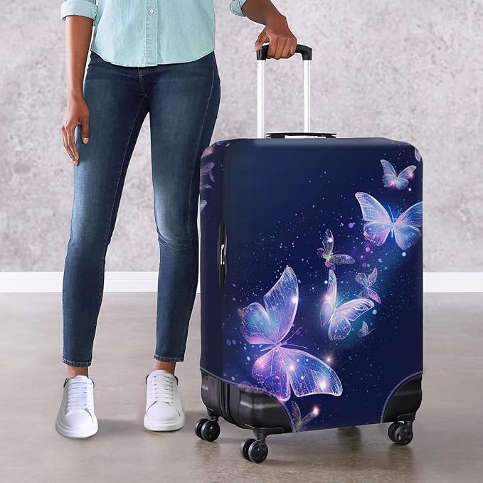 Travel Luggage Cover Anti-scratch Baggage Suitcase Protector Fits 22-25 Inch - Image 4