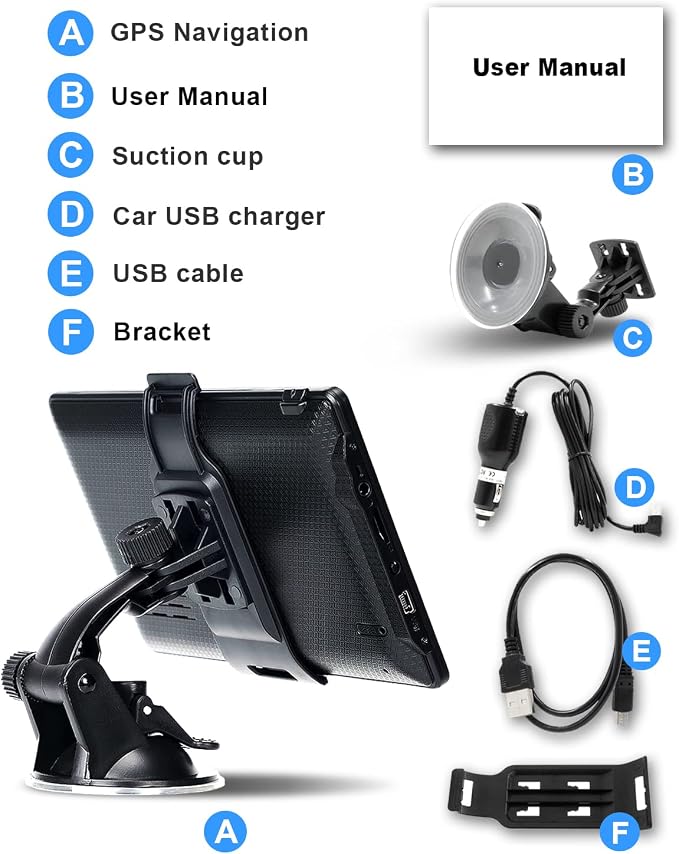 OHREX N800 GPS Navigator for Car - Image 7