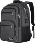 Backpck for Men Women, School Backpack for Boys Girls Teen, 15.6 inch Laptop by Skaypibs