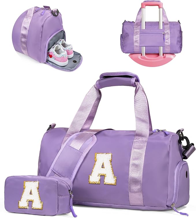 Gifts for 4 5 6 7 8 9 10 11 Year Old Girls-Girl Gym Bag by Vogewood