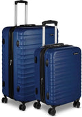 Amazon Basics 2-Piece Set, Hardshell Suitcases by AmazonBasics