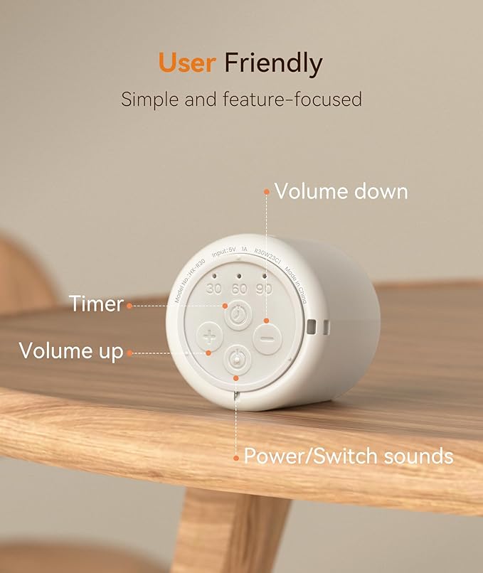 Dreamegg Portable White Noise Machine - Image 6