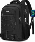 Black Backpack for Men, Backpack for School, School Backpacks for Boys Teens by Unknown