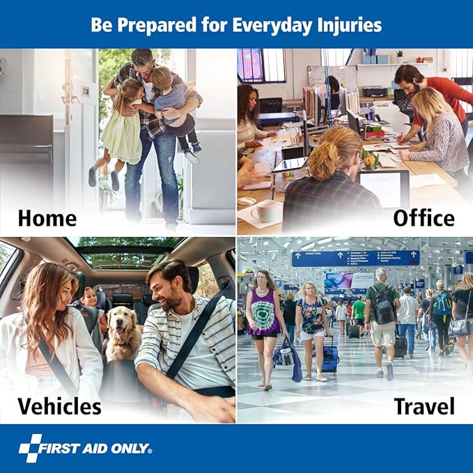 First Aid Only 313 Piece Home & Go Emergency First Aid Kit - Image 6
