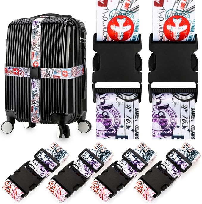 Adjustable Travel Luggage Strap Suitcase Belt Travel Bag Accessories 1.96 in W by Gutsdoor