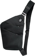 Anti-Theft Crossbody Sling Bag Unisex Slim Water Resistant Shoulder Bag Outdoor by Carfany