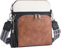 Crossbody Purse for Women, Lightweight Medium Crossbody Bag Soft Leather by Roulens