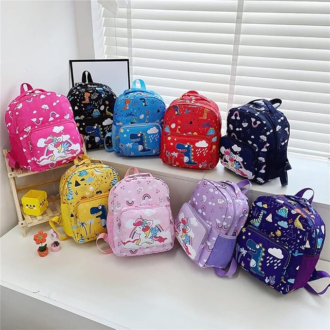 POWOFUN13 inch Kids Toddler Preschool Travel Backpack Cute Cartoon Backpack - Image 7
