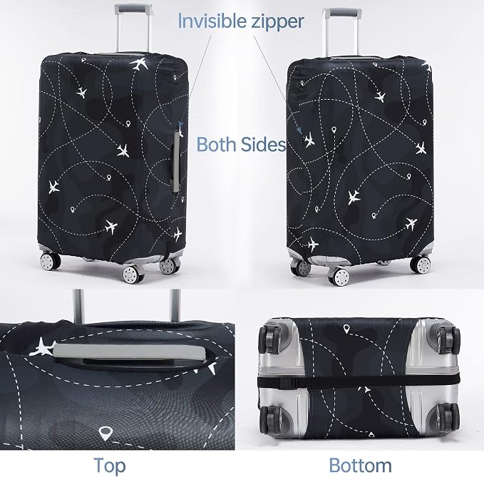 Travelkin Luggage Covers For Suitcase Tsa Approved, Suitcase Cover Protector - Image 2