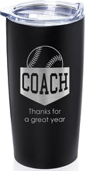 Lifetime Creations Engraved Baseball Coach Tumbler: Baseball Coach Gifts by LifetimeCreations