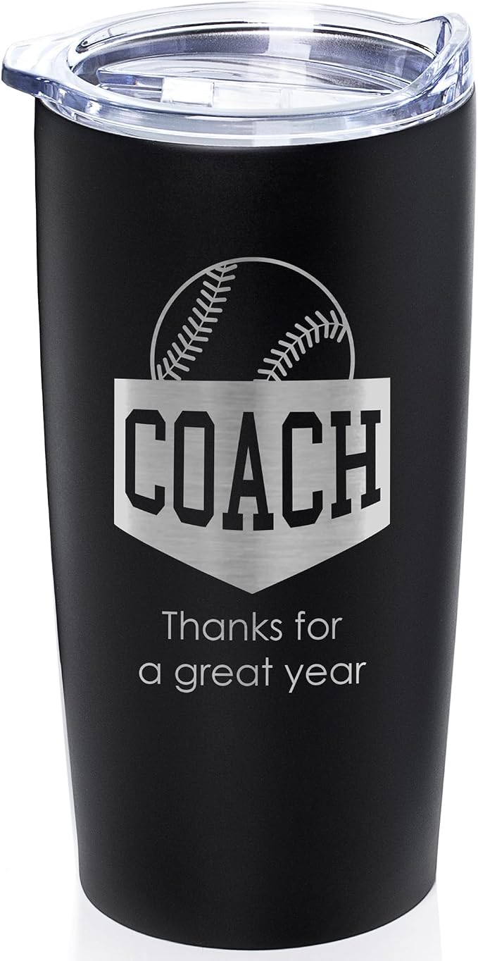 Lifetime Creations Engraved Baseball Coach Tumbler: Baseball Coach Gifts by LifetimeCreations