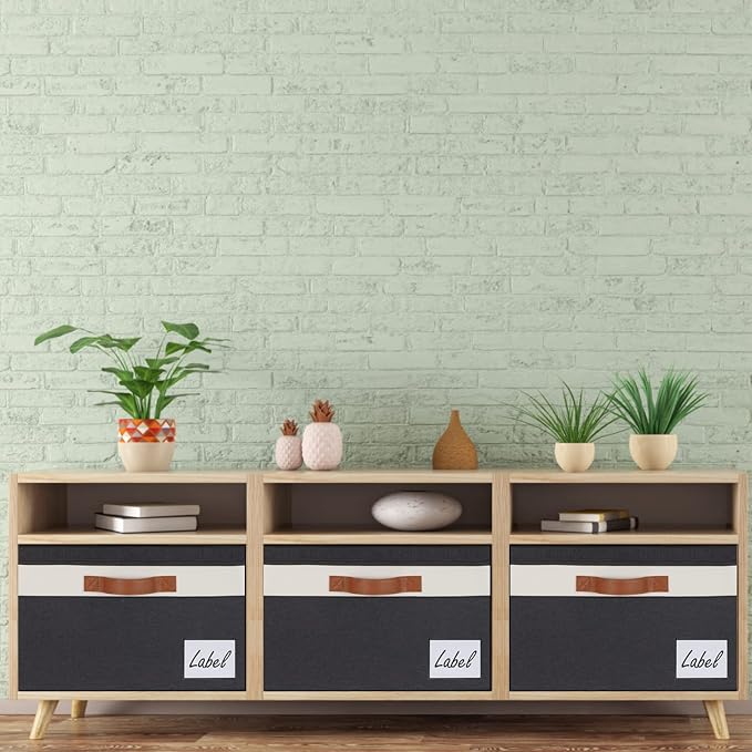 Large Storage Bins with Lids, Foldable Fabric Storage Baskets with Lids - Image 7