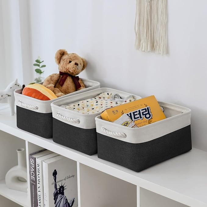 TheWarmHome Storage Bins for Shelves - Image 2