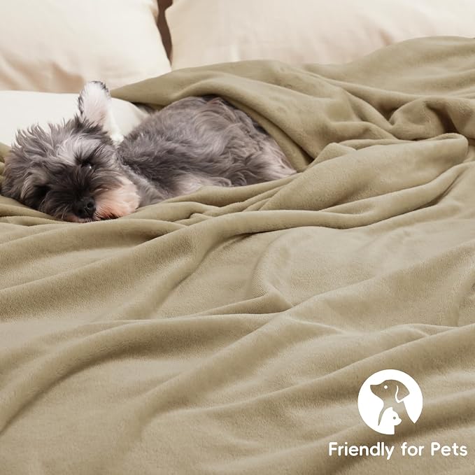 PHF Ultra Soft Fleece Throw Blanket, No Shed No Pilling Luxury Plush Cozy - Image 5
