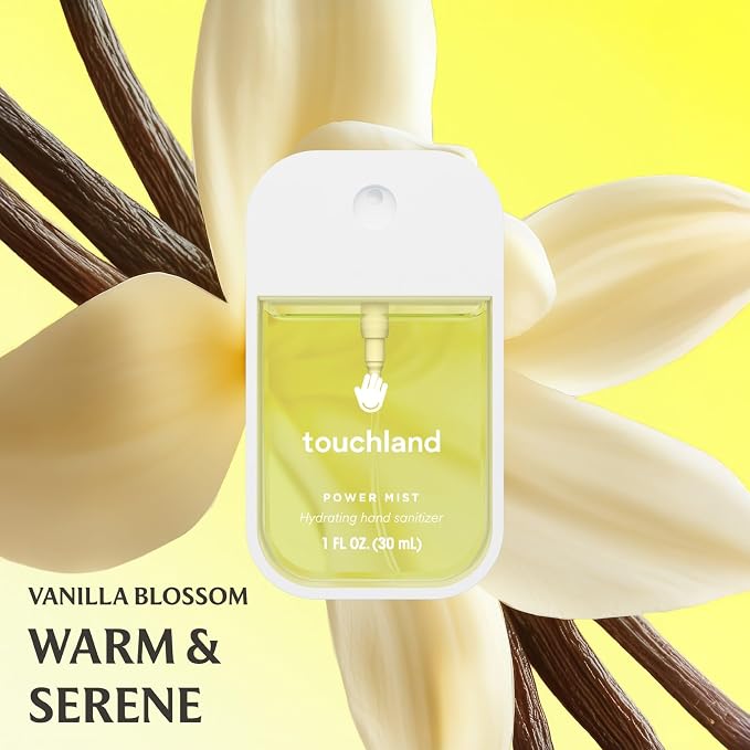 Touchland Power Mist Hydrating Hand Sanitizer Spray, BLOSSOM Trio Set, 1 FL. - Image 4