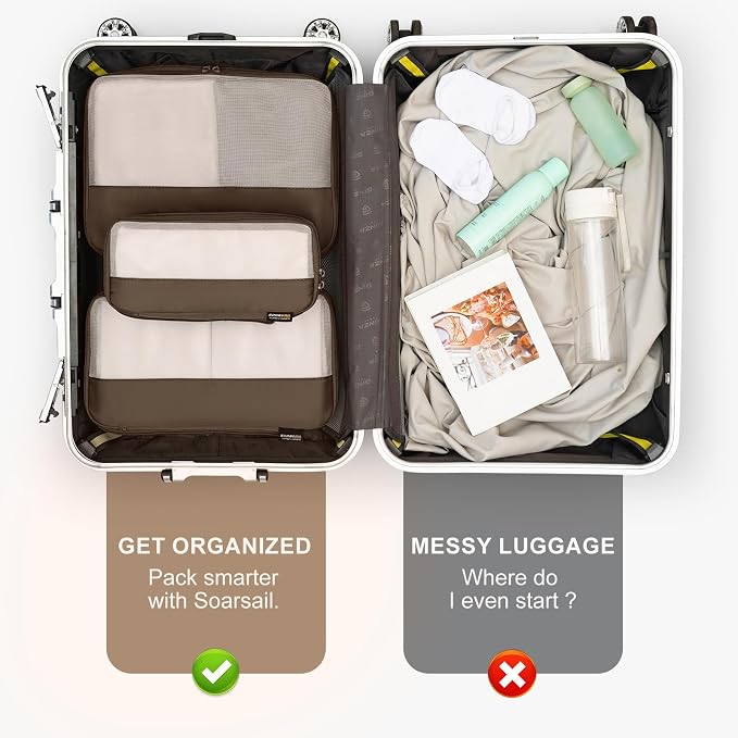 5 Set Compression Packing Cubes - Image 6
