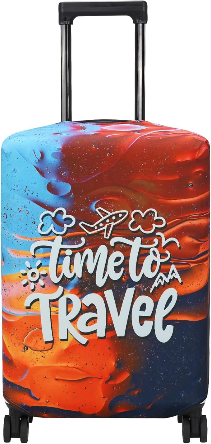 Explore Land Luggage Cover Suitcase Protector Fits 27-30 Inch Case by ExploreLand