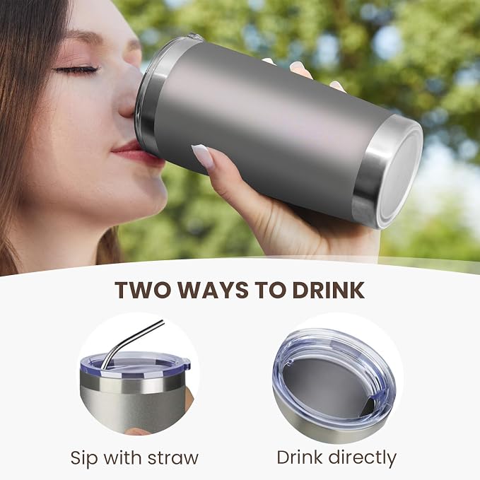MEWAY 20oz Tumbler 12 Pack Double Wall Vacuum Insulated Travel Mug Bulk - Image 3