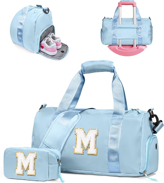 Gifts for 3 4 5 6 7 8 9 10 Year Old Girls-Girl Gym Bag by Vogewood