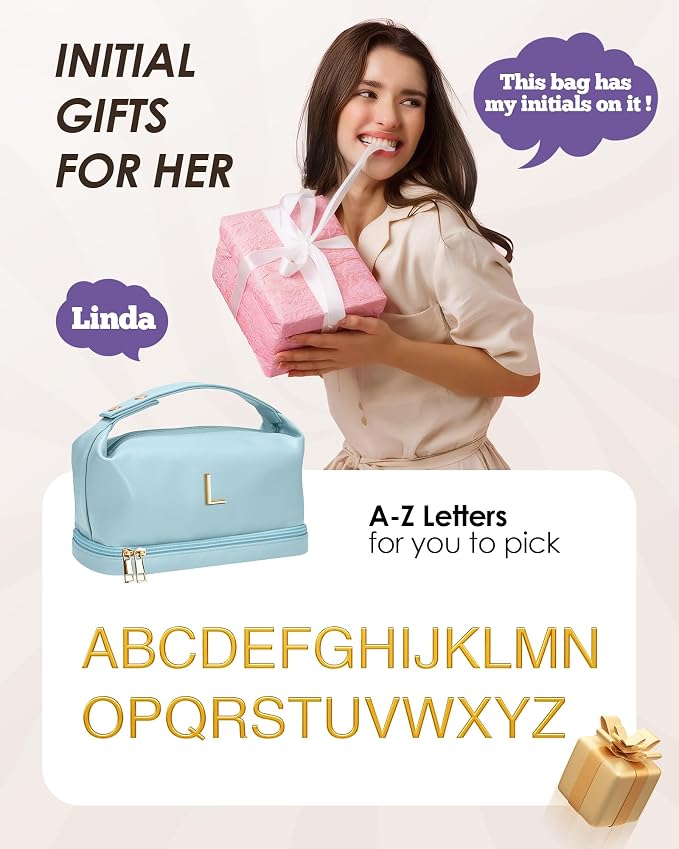 Trendy Gifts for Women, Personalized Makeup Bag - Image 2