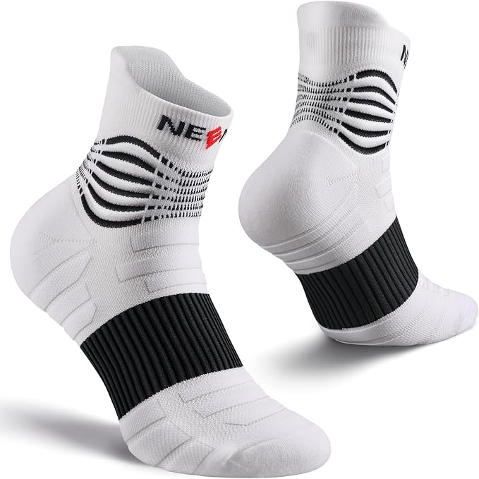 NEENCA Professional Compression Socks, Medical Athletic Ankle Socks by NEENCA