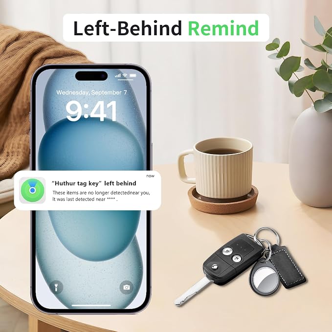 Air Tracker Tags-4 Pack, 5.3 Bluetooth Tracker Work - Image 5