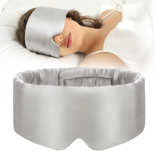 100% Mulberry Silk Sleep Mask Eye Mask by SECZIPE