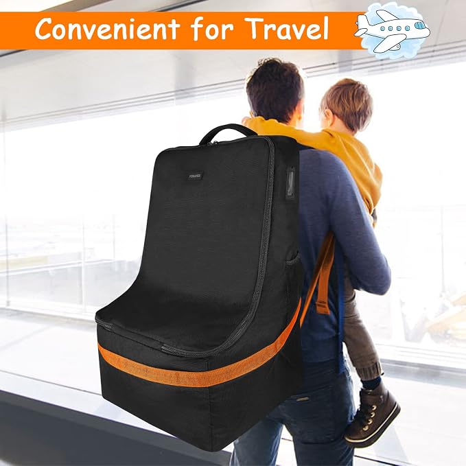 YOREPEK Car Seat Travel Bag, Padded Car Seats Backpack - Image 8