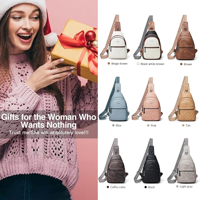 Sling Bag For Women Fanny Pack Crossbody Travel Shoulder Belt Bags Tote - Image 9