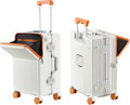 Hard Shell Luggage 24 Inch Travel Luggage, Carry-On Luggage Spinner TSA by cycyCarry