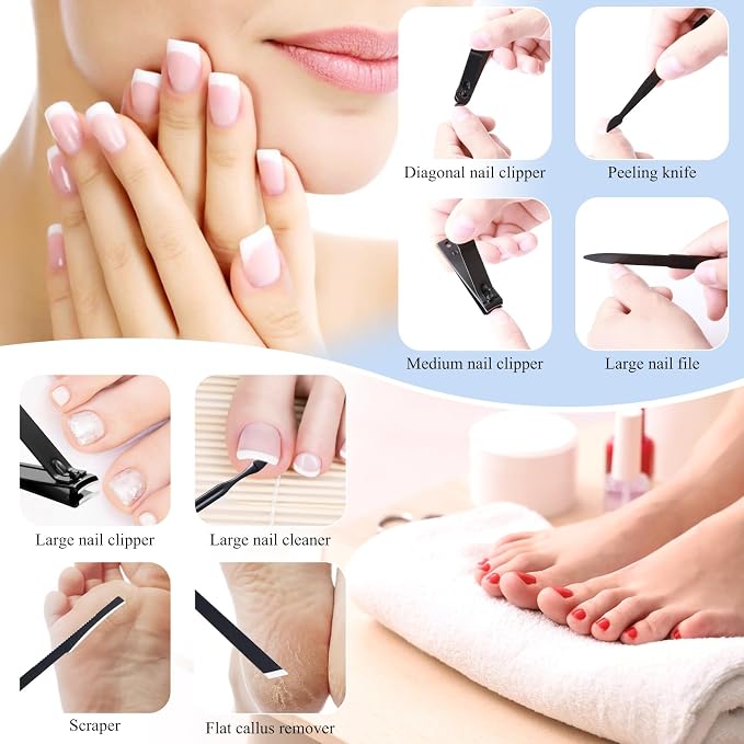 High Precision Stainless Steel Nail Clippers Set - Image 5