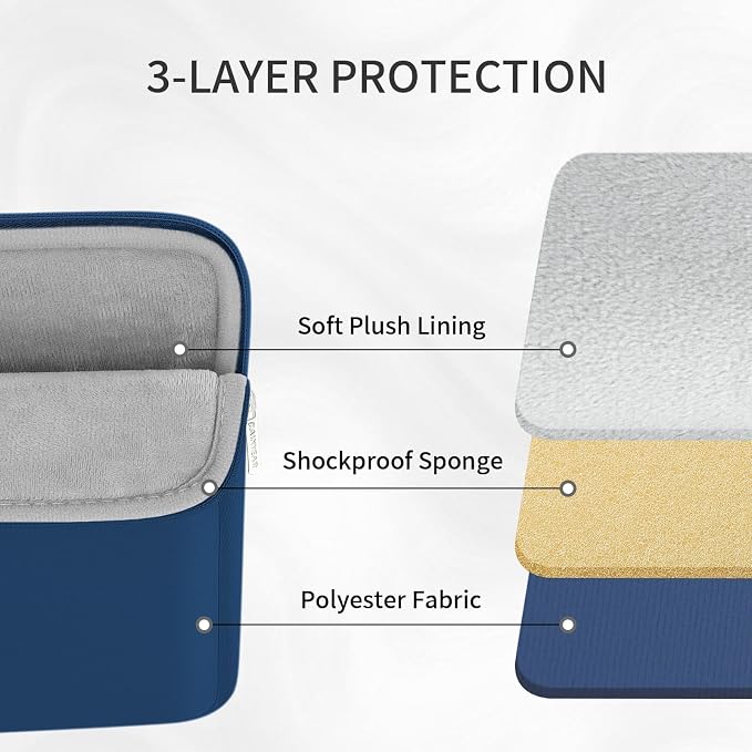 RAINYEAR Laptop Sleeve Case 15.6 Inch, Protective Portable Case - Image 3