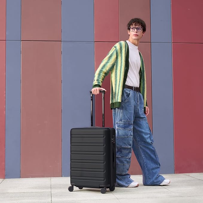 Carry on Luggage 22 X 14 X 9 Airline Approved, 20 Inch Luggage - Image 7