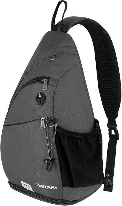 WATERFLY Large Crossbody Sling Bag: Over Shoulder Backpack Daypack Casual Cross - Image 9