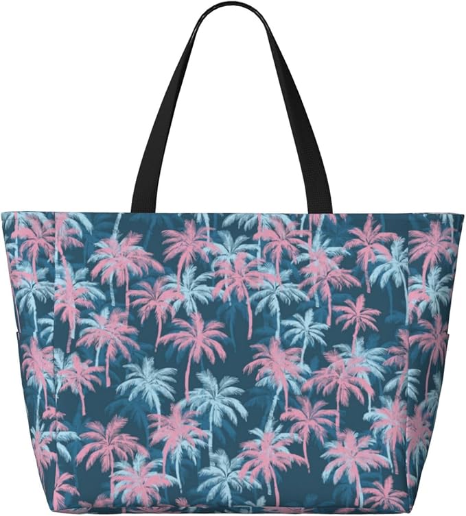 Beach Bag for Women Beach Tote Bag Waterproof Sandproof Large Bags - Image 2