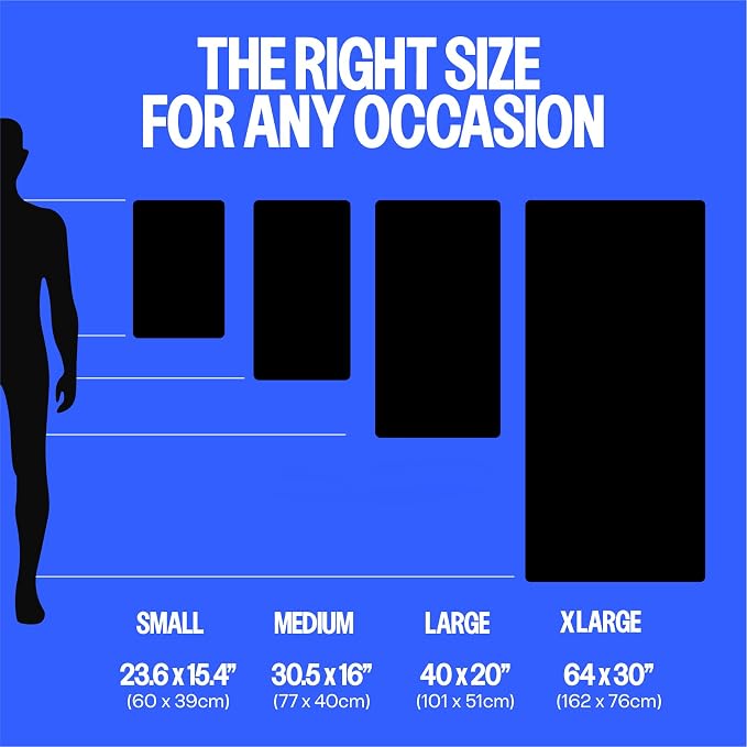 Acteon New Microfiber Quick Dry Gym Towel, Fast Drying, Men & Women Small - Image 7