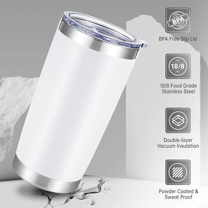 20 oz Tumblers Bulk Stainless Steel Tumbler - Image 3