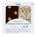 TotAha Premium Stretchy Crib Sheets-Hypoallergenic, Silky Comfort, Buttery Soft by TotAha%7CUnitedStates
