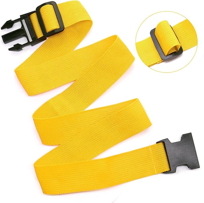 2Pack Luggage Straps for Suitcases, Travel Connector for Carry On Bag, Add Bag - Image 2