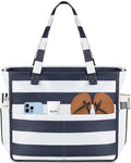 LEDAOU Beach Bag Waterproof Sandproof Women Tote Bag Pool Bag by LEDAOU