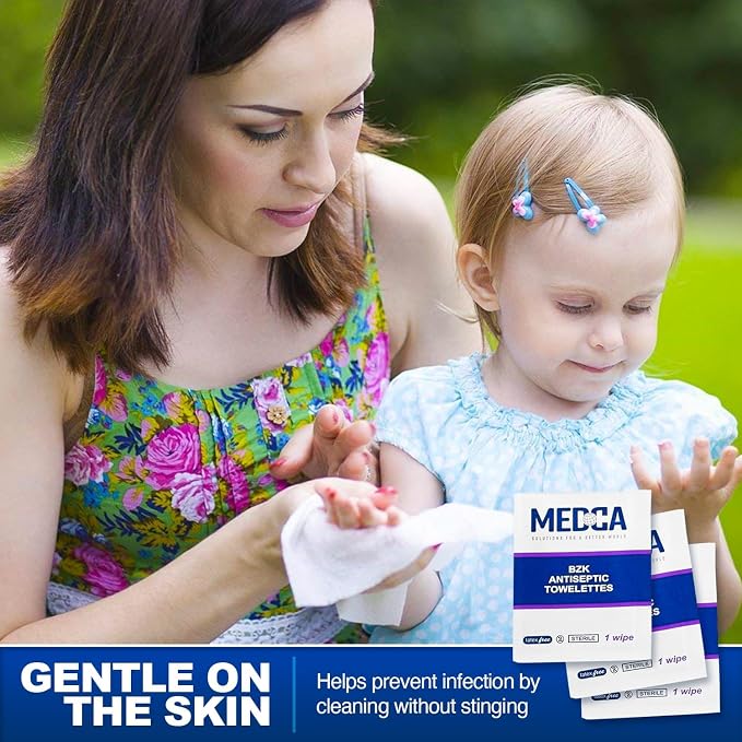 Benzalkonium Chloride Towelletes Hand Wipes – Chloride Swabs Individual BZK - Image 6