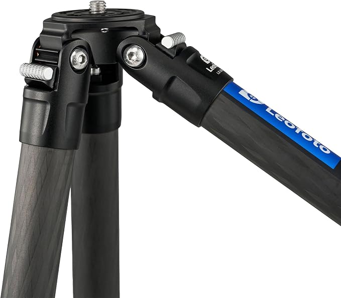 Leofoto 47" Lightweight Carbon Fiber Travel Tripod, Professional Compact Tripod - Image 2