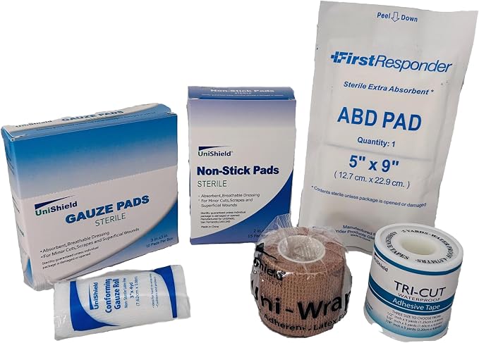4-Shelf Metal 1st Aid Cabinet Class A, Large Capacity First Aid Wall Mount - Image 8