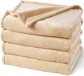 PHF Ultra Soft Fleece Blanket King Size, No Shed No Pilling Luxury Plush Cozy by PHF