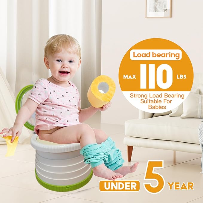 SunnySmile Portable Toilet for Kids, Portable Potty Seat for Toddler Travel - Image 5