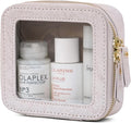 Popvibe Clear Makeup Bag Travel Cosmetic Case Transparent Toiletry Bag by POPVIBE
